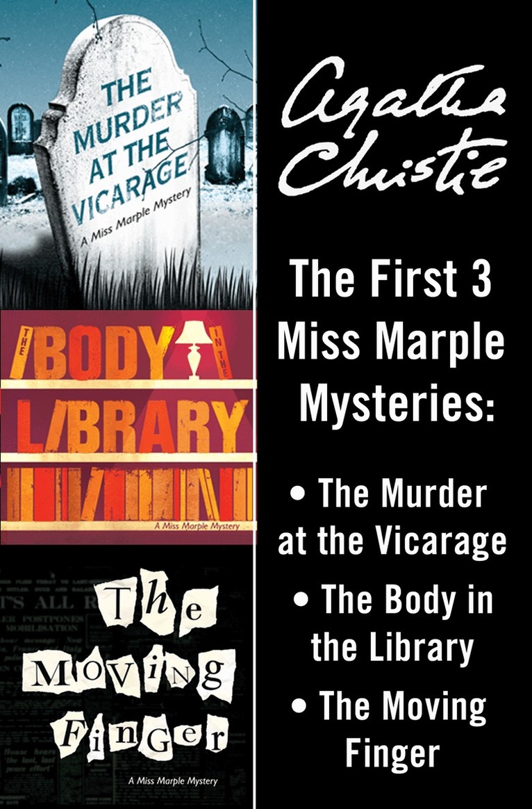 Agatha Christie - Miss Marple 3-Book Collection 1, E-bok