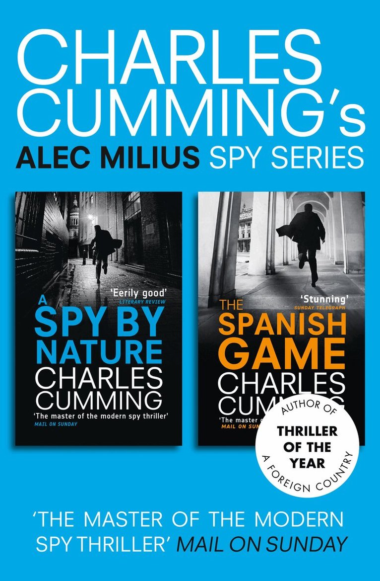 Charles Cumming - Alec Milius Spy Series Books 1 and 2, E-bok