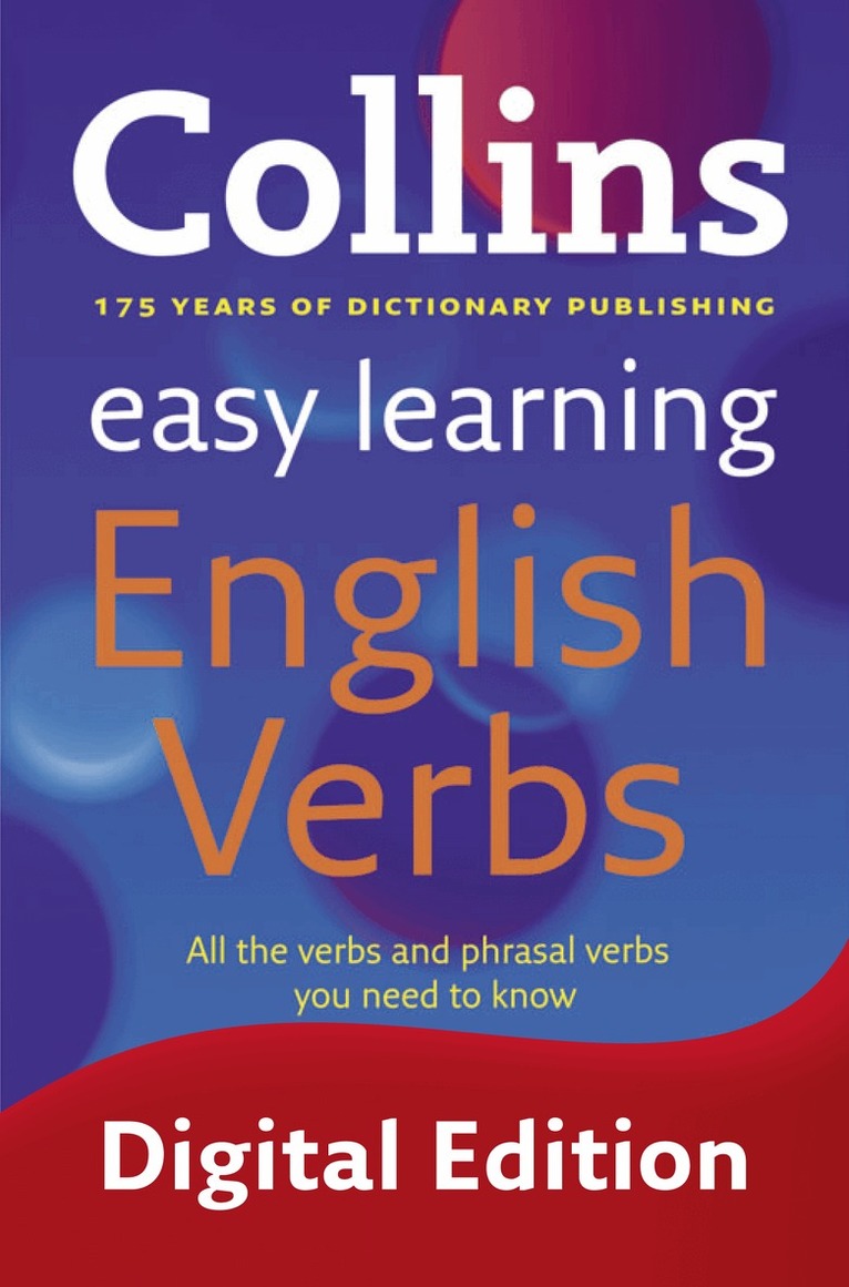 Easy Learning English Verbs, E-bok