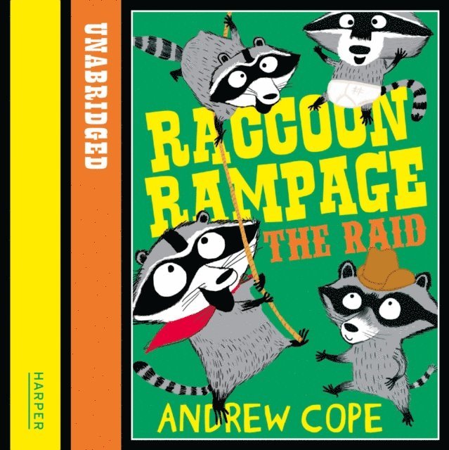 Andrew Cope - Raccoon Rampage - The Raid, Ljudbok