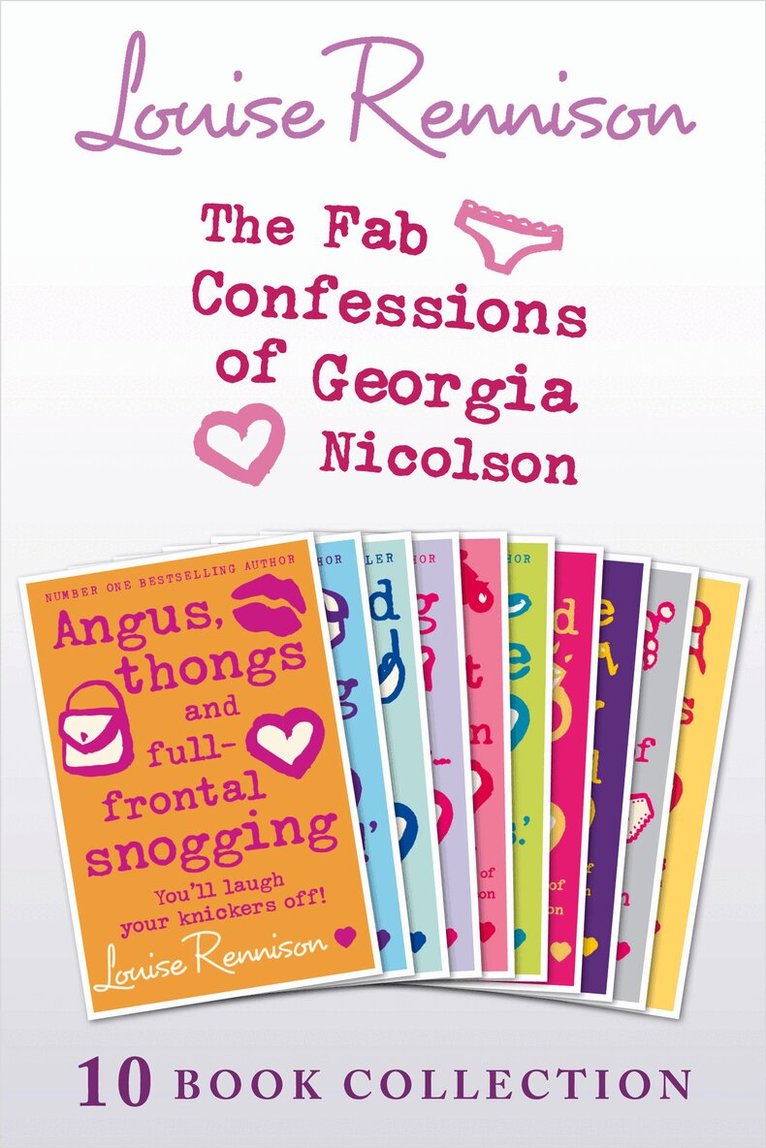 Louise Rennison - Complete Fab Confessions of Georgia Nicolson: Books 1-10, E-bok
