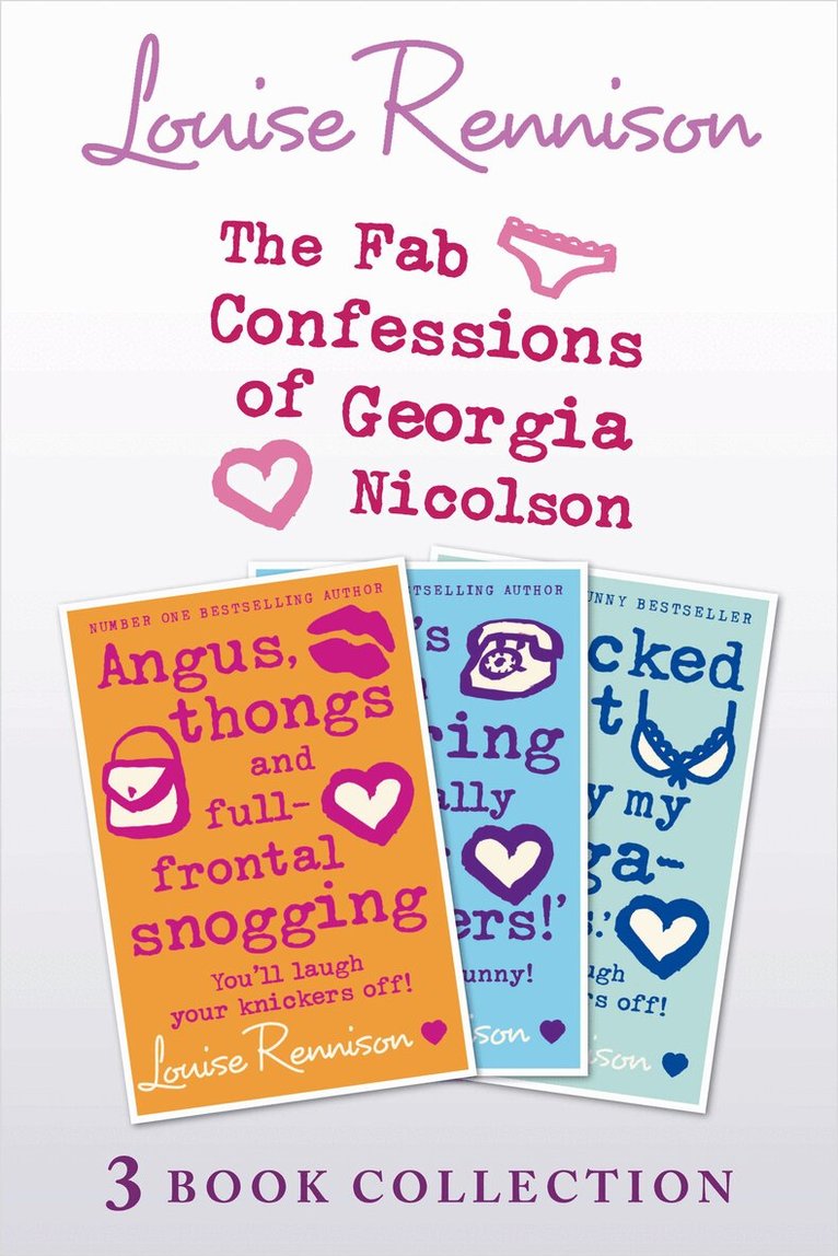 Louise Rennison - Fab Confessions of Georgia Nicolson: Books 1-3, E-bok