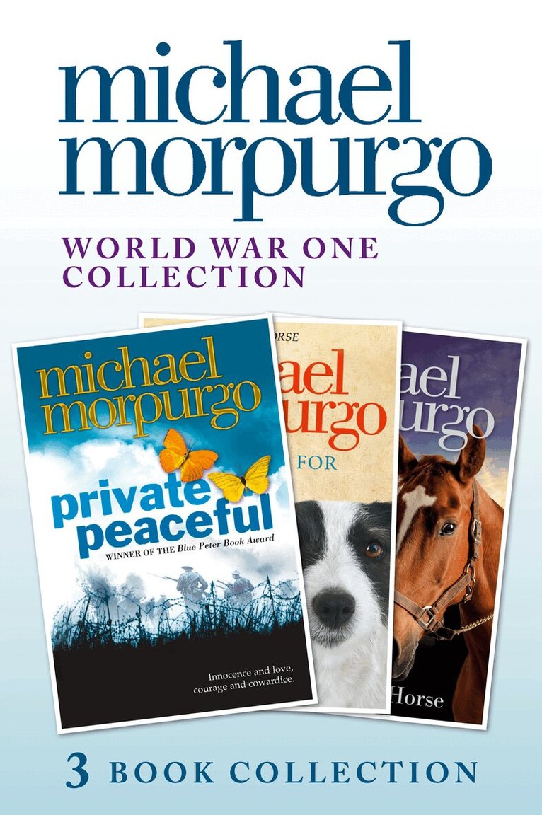 Michael Morpurgo - World War One Collection: Private Peaceful, A Medal for Leroy, Farm Boy, E-bok