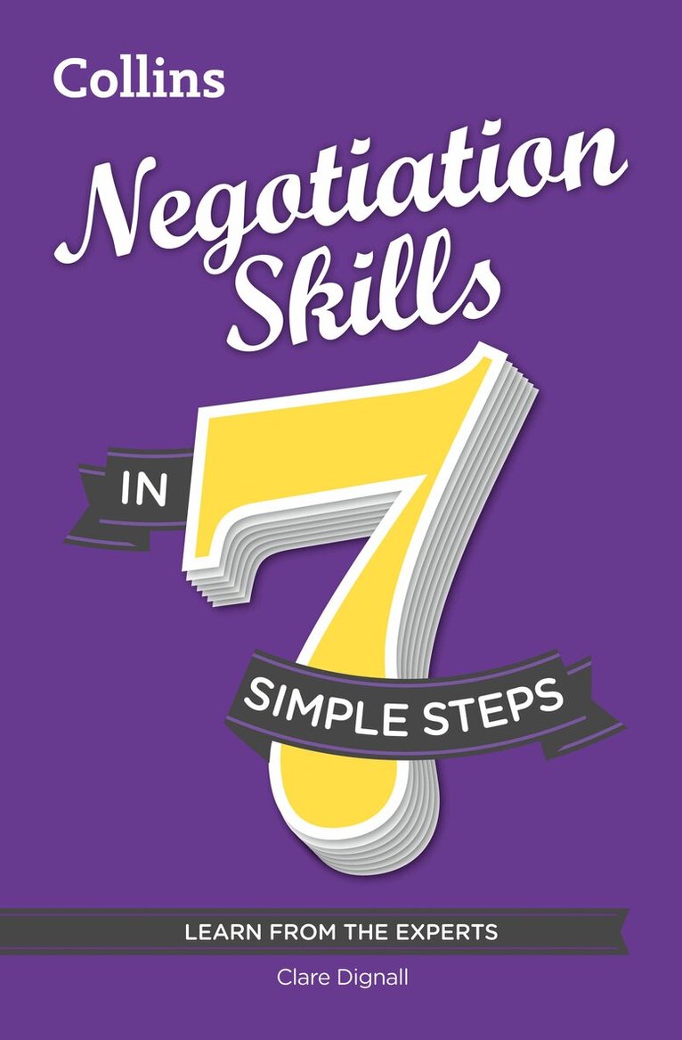 Clare Dignall - Negotiation Skills in 7 simple steps, E-bok