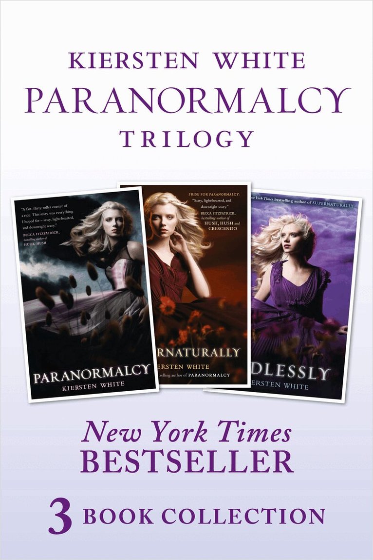 Kiersten White - Paranormalcy Trilogy Collection: Paranormalcy, Supernaturally and Endlessly, E-bok