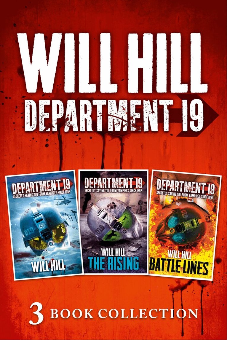 Will Hill - Department 19 - 3 Book Collection (Department 19, The Rising, Battle Lines), E-bok