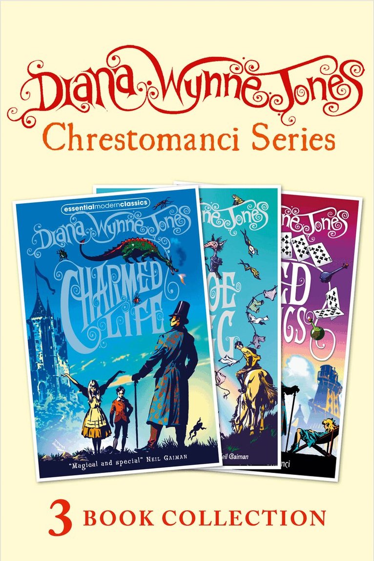 Diana Wynne Jones - Chrestomanci series: 3 Book Collection (The Charmed Life, The Pinhoe Egg, Mixed Magics), E-bok