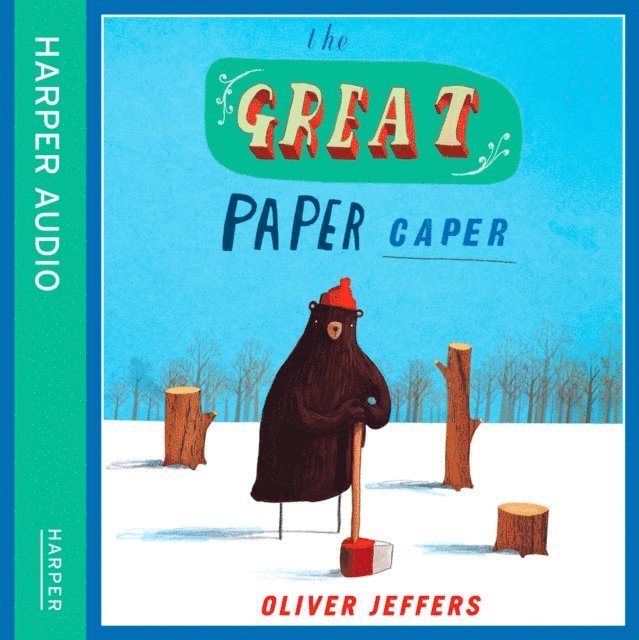 Oliver Jeffers - Great Paper Caper, Ljudbok