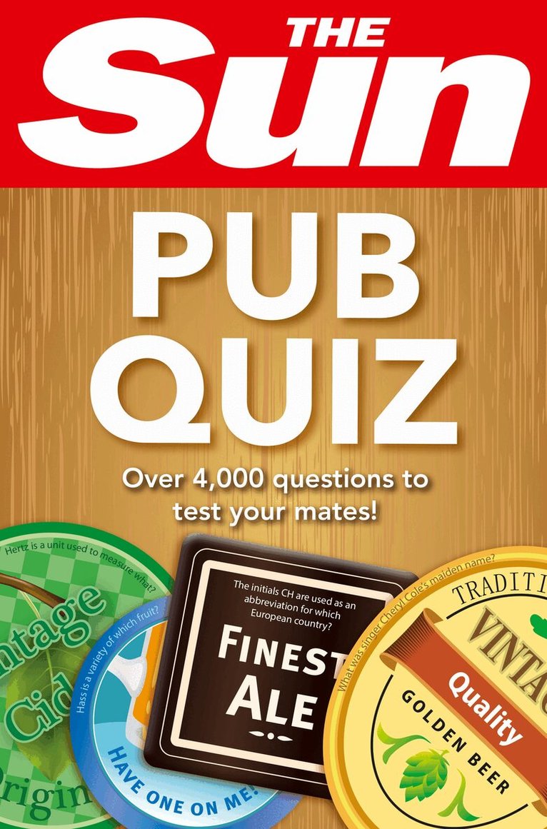 The Sun - Sun Pub Quiz, E-bok