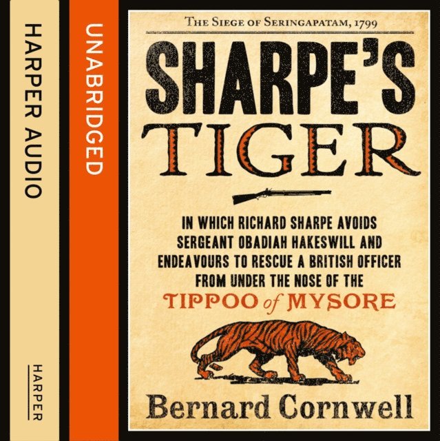 Bernard Cornwell - Sharpe's Tiger, Ljudbok