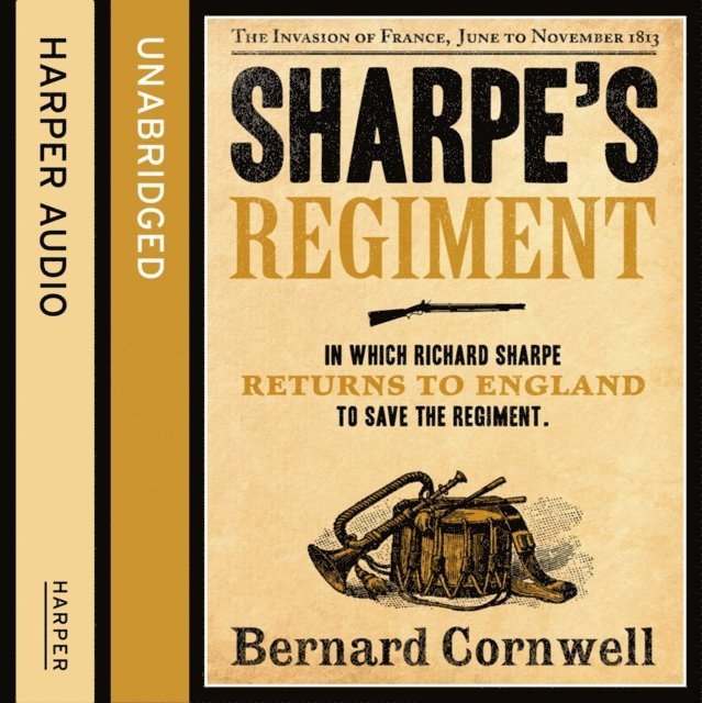 Bernard Cornwell - Sharpe's Regiment, Ljudbok