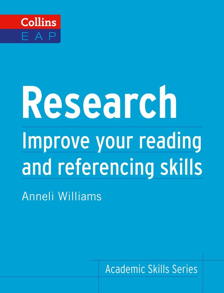 Anneli Williams - Research, E-bok