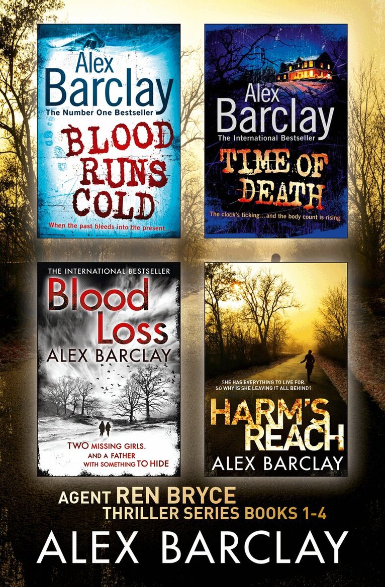 Alex Barclay - Alex Barclay 4-Book Thriller Collection, E-bok