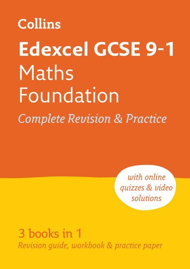 Collins GCSE - Edexcel GCSE 9-1 Maths Foundation All-in-One Complete Revision and Practice, Häftad