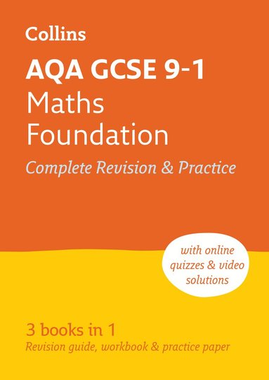 Collins GCSE - AQA GCSE 9-1 Maths Foundation All-in-One Complete Revision and Practice, Häftad