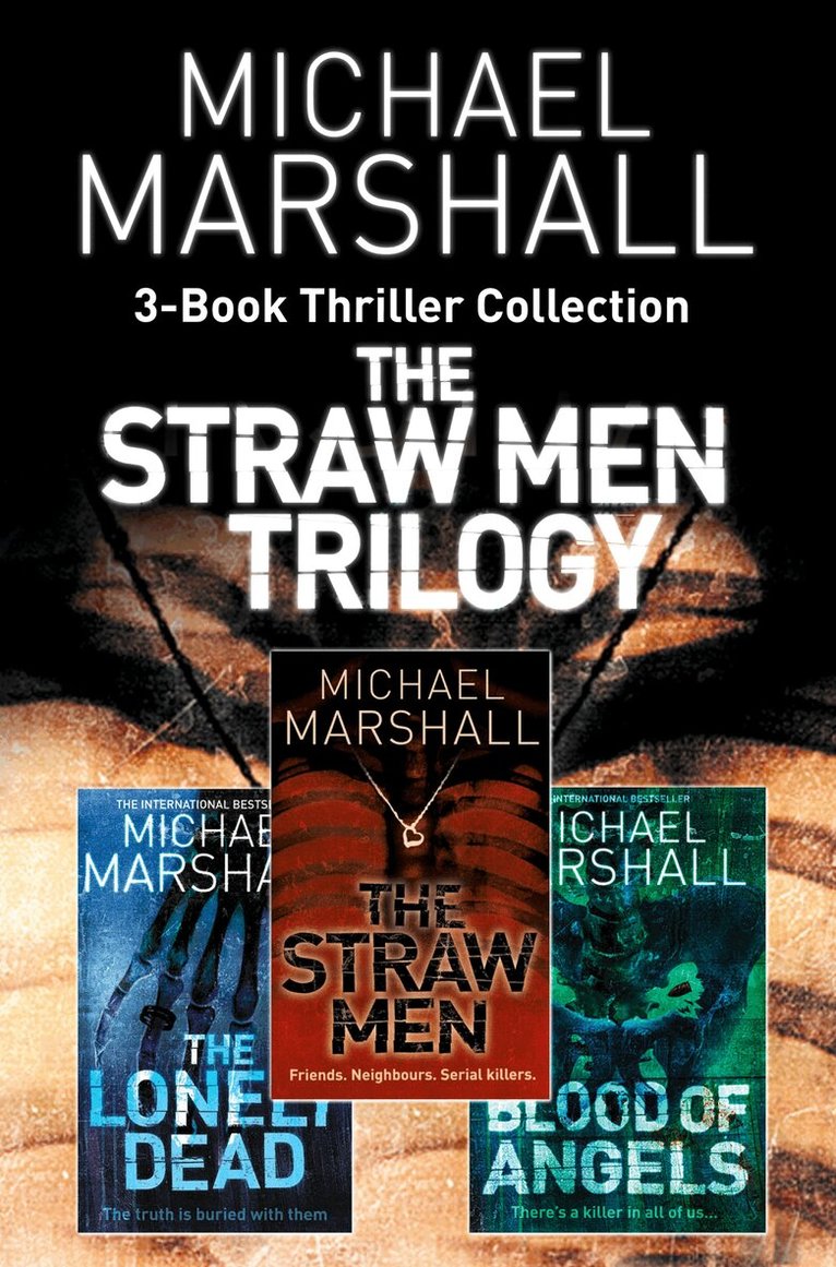 Michael Marshall - Straw Men 3-Book Thriller Collection, E-bok