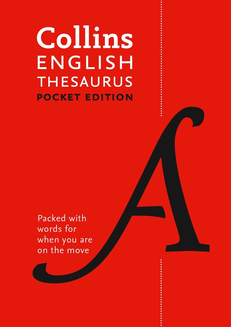 Collins Dictionaries - English Pocket Thesaurus, Häftad