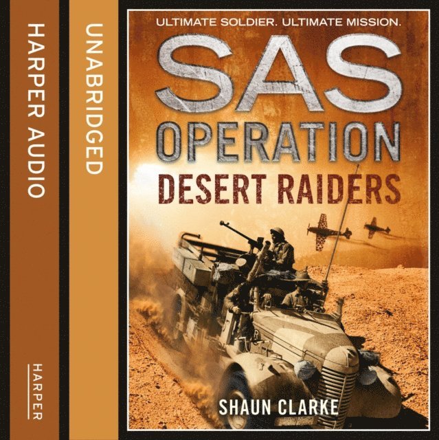 Shaun Clarke - Desert Raiders, Ljudbok