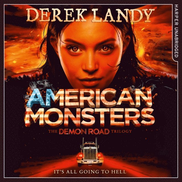 Derek Landy - American Monsters, Ljudbok