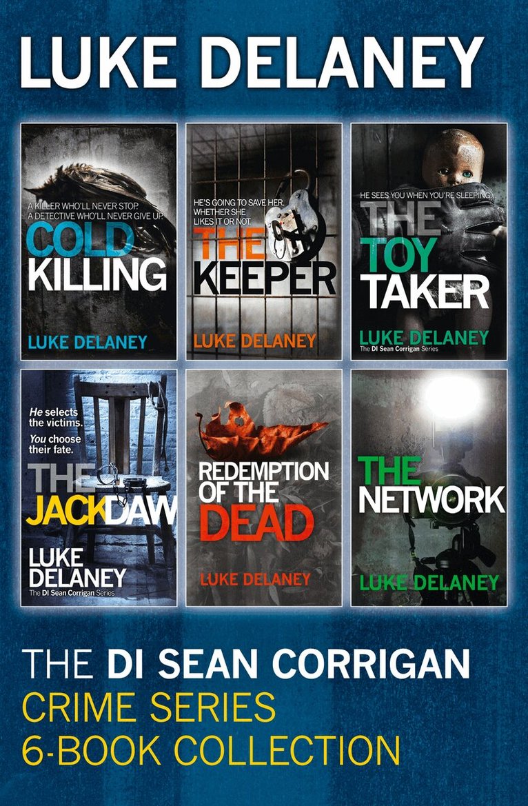 Luke Delaney - DI Sean Corrigan Crime Series: 6-Book Collection, E-bok