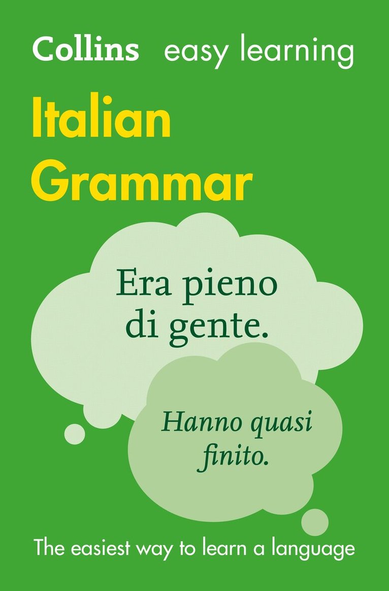 Collins Dictionaries - Easy Learning Italian Grammar, E-bok