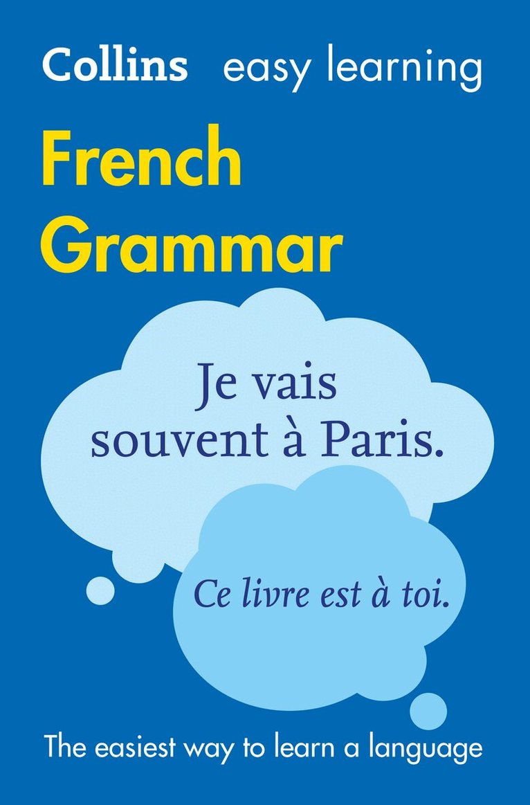 Collins Dictionaries - Easy Learning French Grammar, E-bok