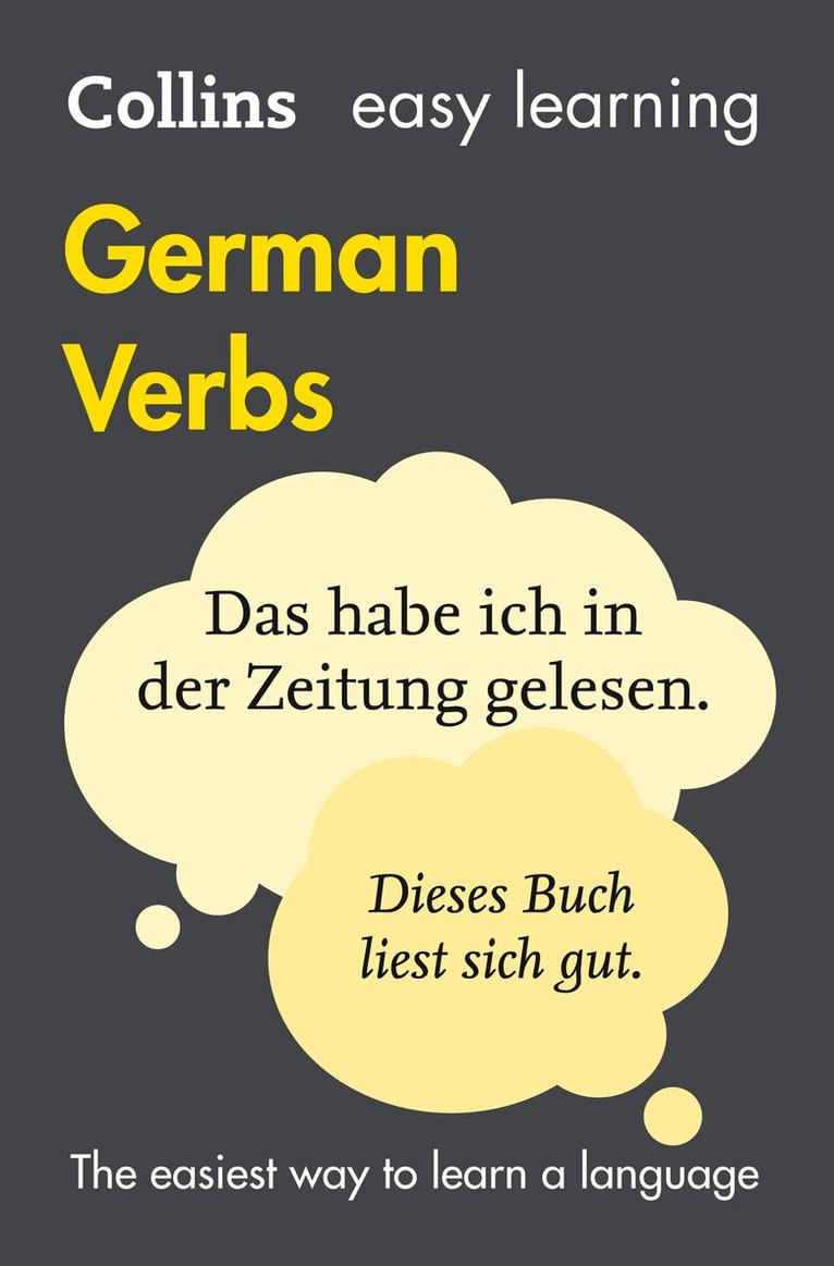 Collins Dictionaries - Easy Learning German Verbs, E-bok