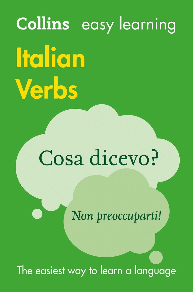 Collins Dictionaries - Easy Learning Italian Verbs, E-bok