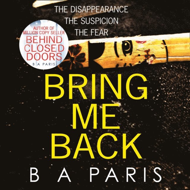 B A Paris - Bring Me Back, Ljudbok