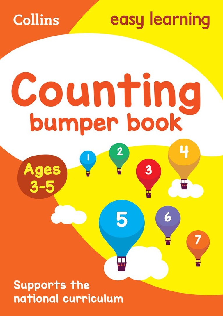 Collins Easy Learning - Counting Bumper Book Ages 3-5, Häftad
