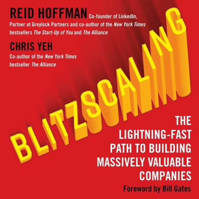 Chris Yeh, Reid Hoffman - Blitzscaling, Ljudbok