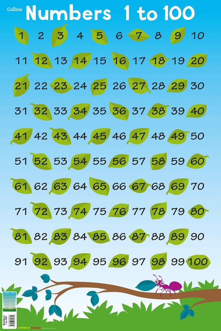 Collins Kids - Numbers 1 - 100, Övrigt