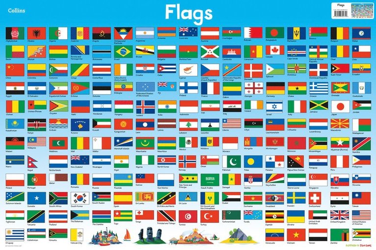 Collins Kids - Flags, Övrigt