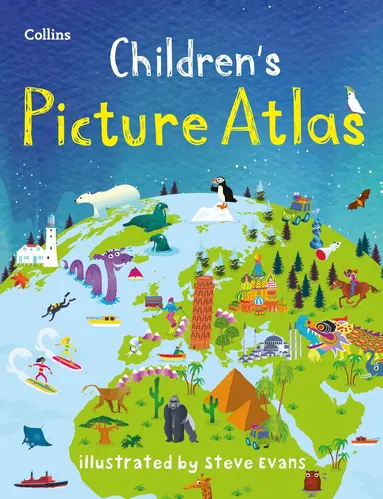 Collins Kids - Collins Children’s Picture Atlas, Inbunden