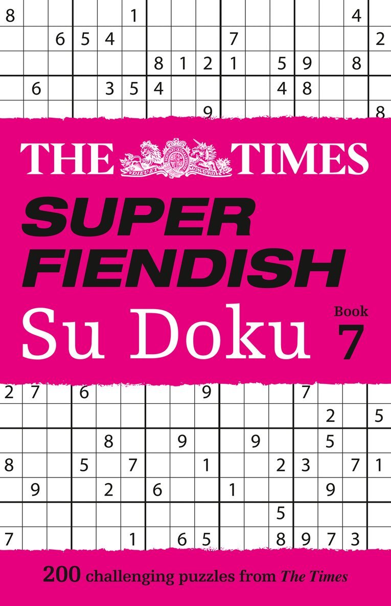 The Times Mind Games - Times Super Fiendish Su Doku Book 7, Häftad