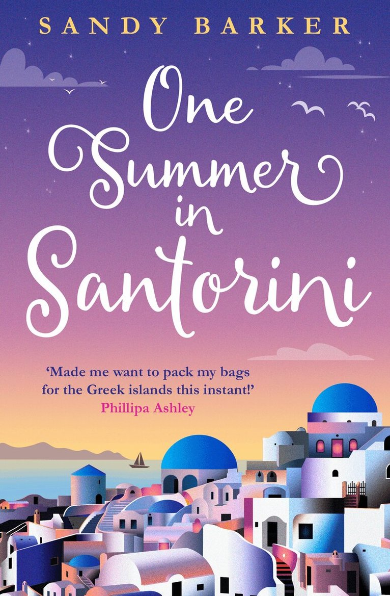 Sandy Barker - One Summer in Santorini, E-bok