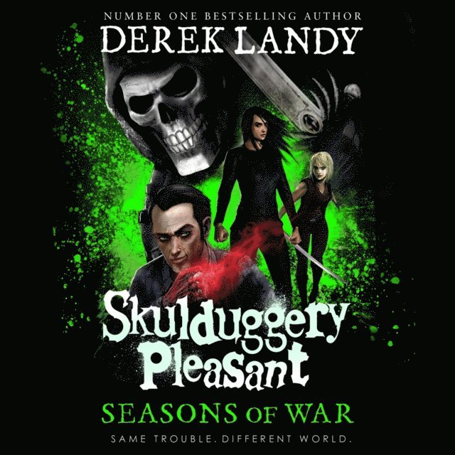 Derek Landy - Seasons of War, Ljudbok