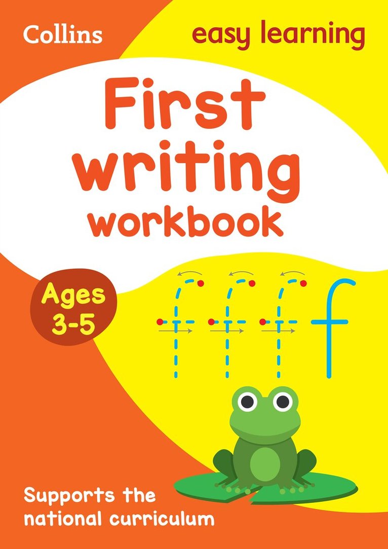 Collins Easy Learning - First Writing Workbook Ages 3-5, Häftad. Tillgänglighet: Lägg i varukorg