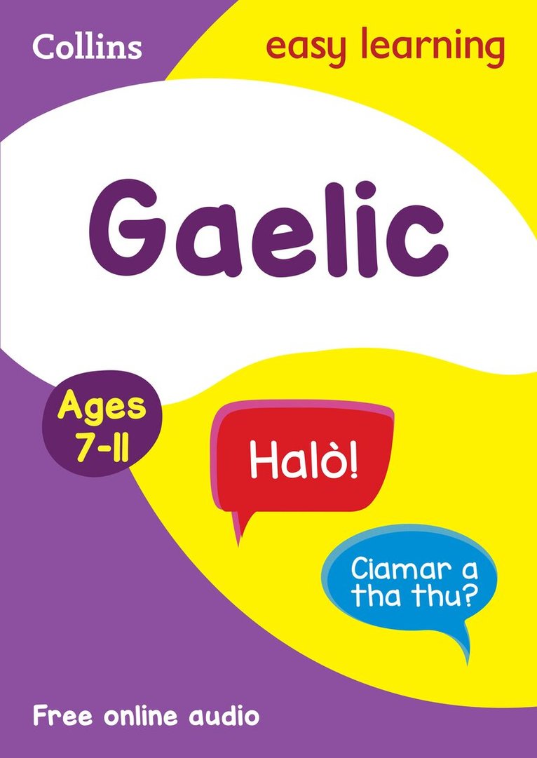 Collins Easy Learning - Easy Learning Gaelic Age 7-11, Häftad. Tillgänglighet: Lägg i varukorg