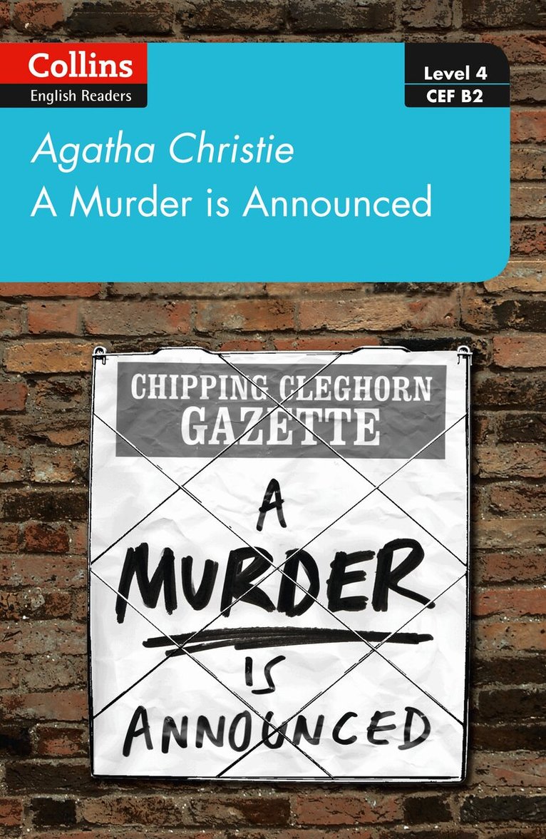 Agatha Christie - murder is announced, Häftad