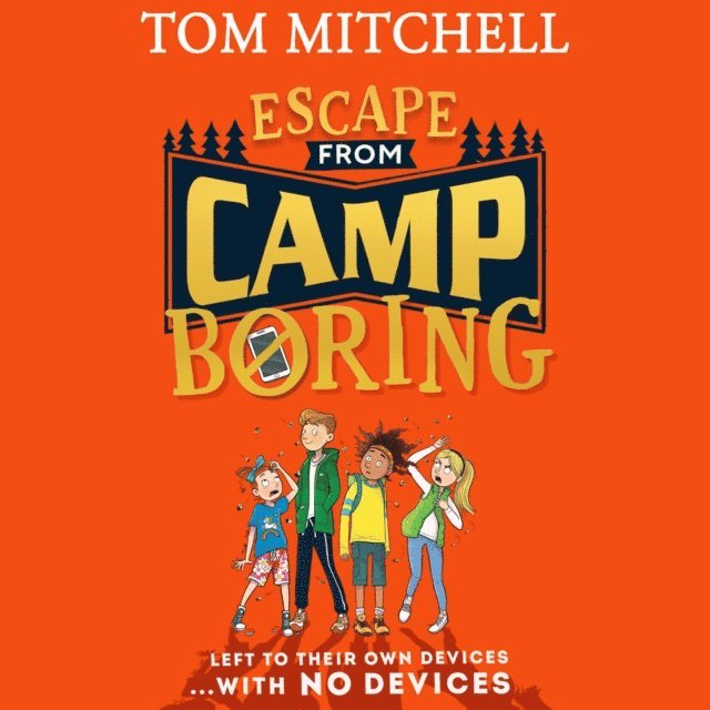 Tom Mitchell - Escape from Camp Boring, Ljudbok