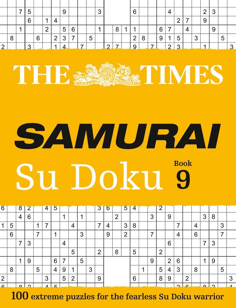 The Times Mind Games - Times Samurai Su Doku 9, Häftad