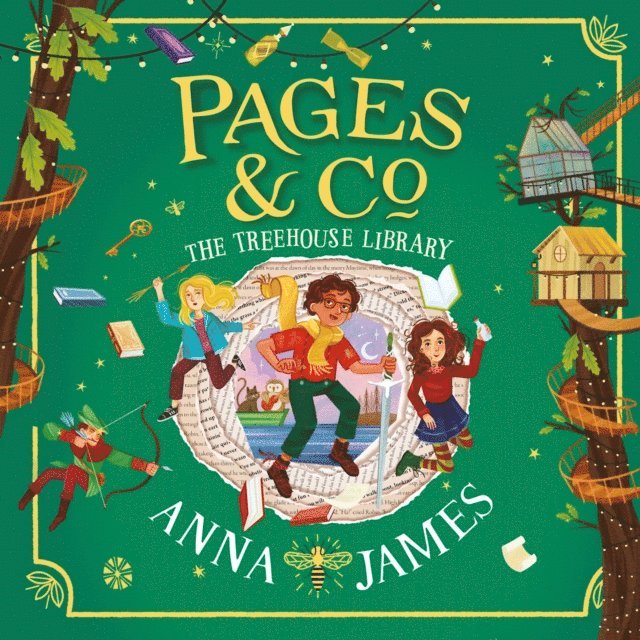 Anna James - Pages & Co.: The Treehouse Library, Ljudbok