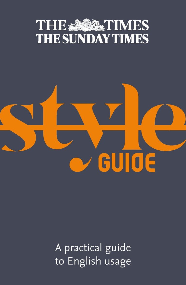 Ian Brunskill, Times Books - Times Style Guide, E-bok