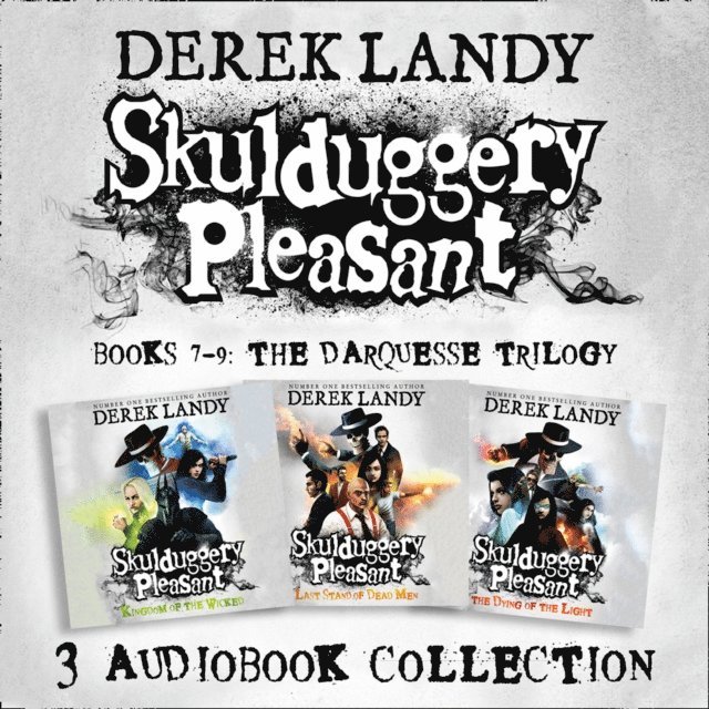 Derek Landy - Skulduggery Pleasant: Audio Collection Books 7-9: The Darquesse Trilogy, Ljudbok