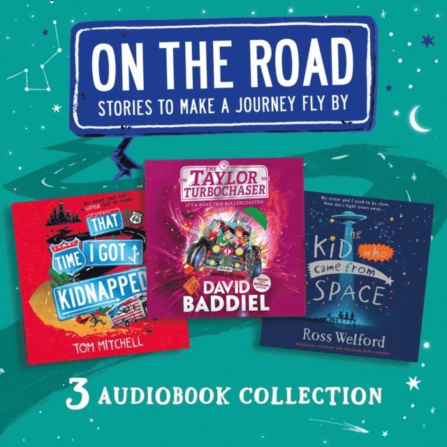 Jot Davies, David Baddiel, Tom Mitchell - On the Road: Stories to Make a Journey Fly By, Ljudbok