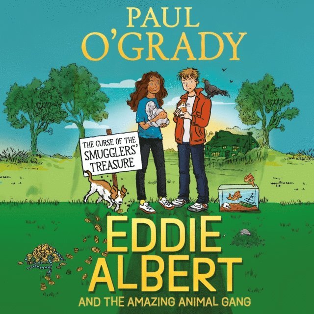 Paul O'Grady - Eddie Albert and the Amazing Animal Gang: The Curse of the Smugglers' Treasure, Ljudbok
