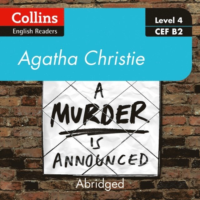 Agatha Christie - murder is announced, Ljudbok