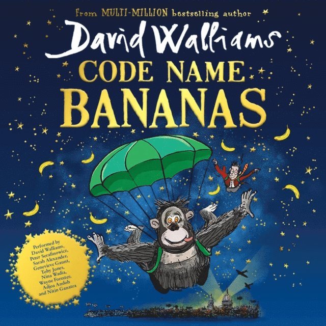 David Walliams - Code Name Bananas, Ljudbok