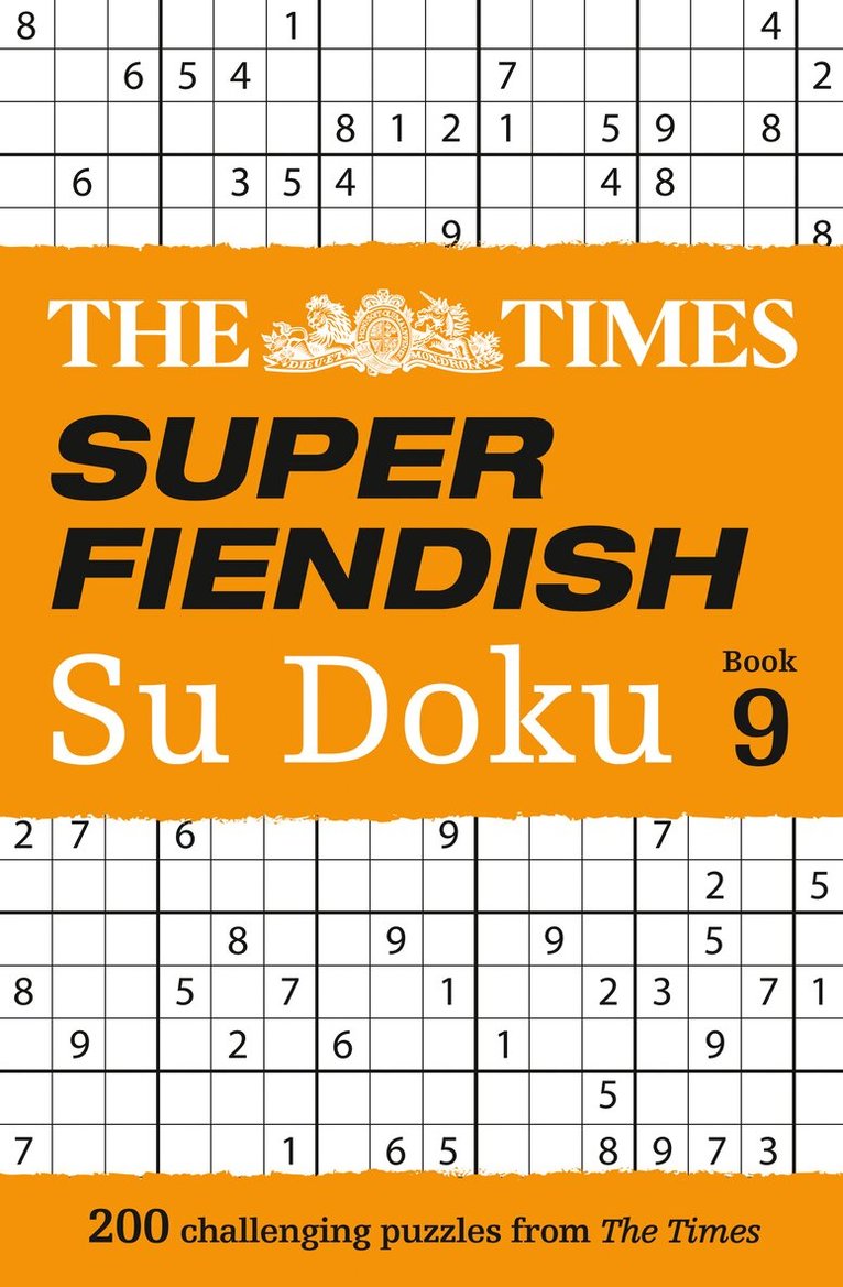 The Times Mind Games - Times Super Fiendish Su Doku Book 9, Häftad